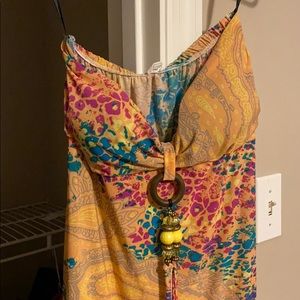 Strapless Beach Dress 👗 🏖